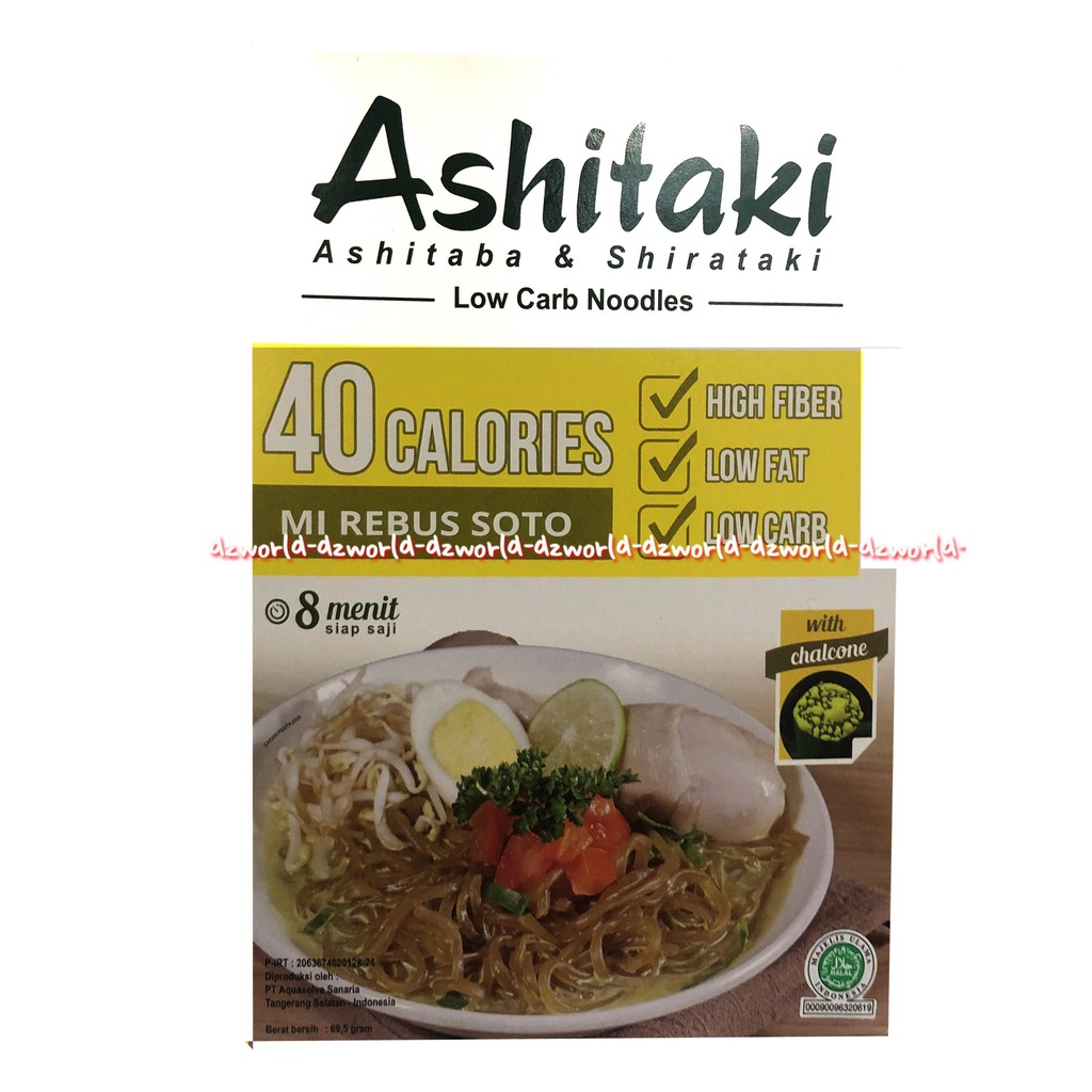 Ashitaki Ashitaba Shirataki Mi Rebus Soto Ala Jepang Bumbu Masak 68gr