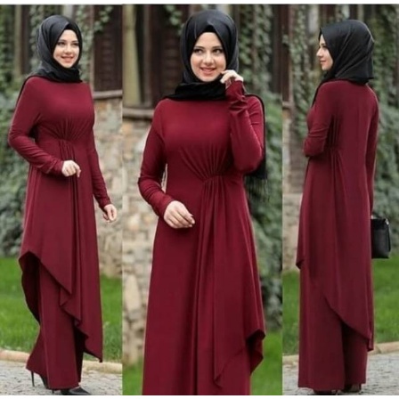 Baju Lebaran 2022 Ardina Set Long Tunik Setelan Crinkle Setelan Cringkel Jumbo Ld 125 Setelan Rempel