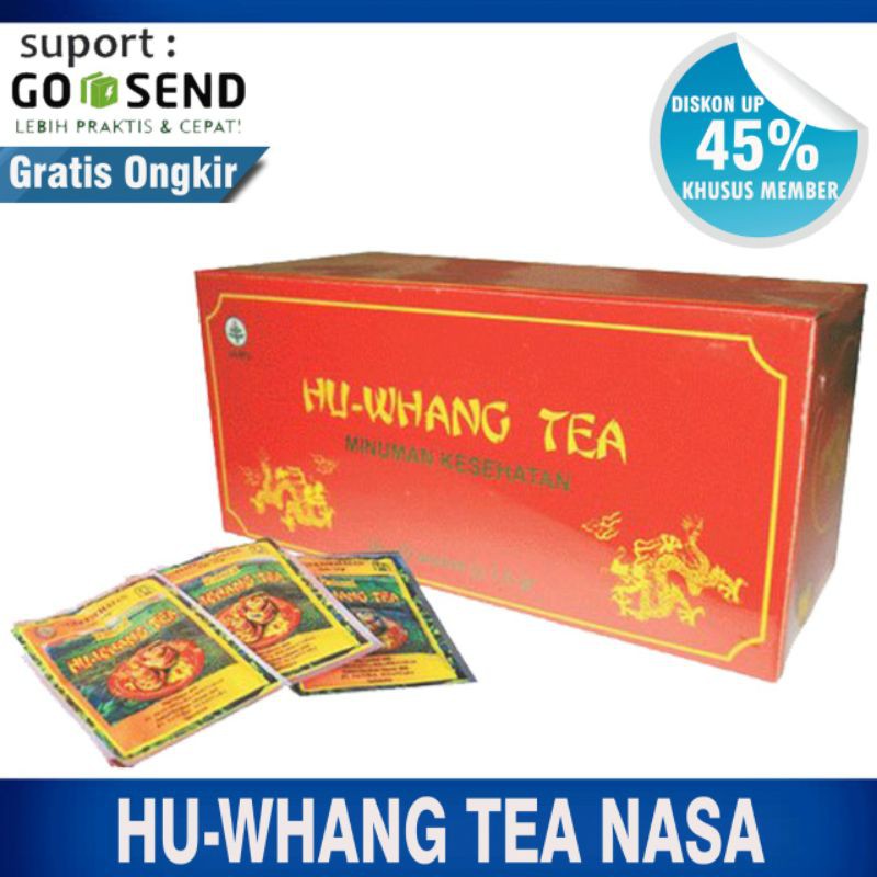 

HU WANG TEA + TEH NASA + TEH KESEHATAN TUBUH + OBAT ASMA + PENGHILANG LEMAK PERUT