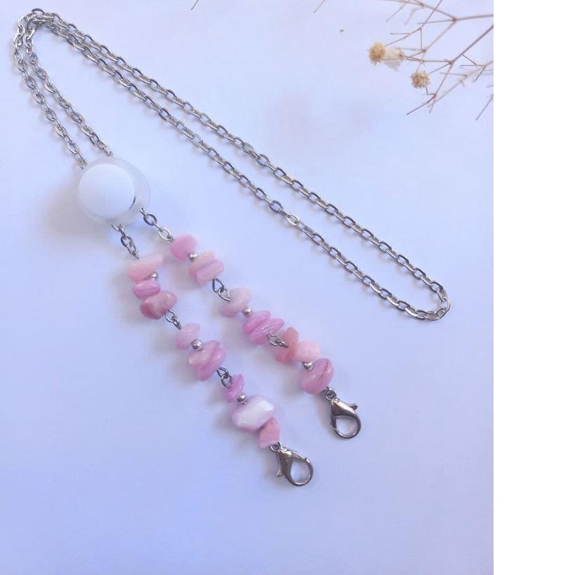 ●● [FREE ONGKIR] Strap Masker Hijab 2In1 Batu Pecah Batu Kerikil Premium Termurah ♥