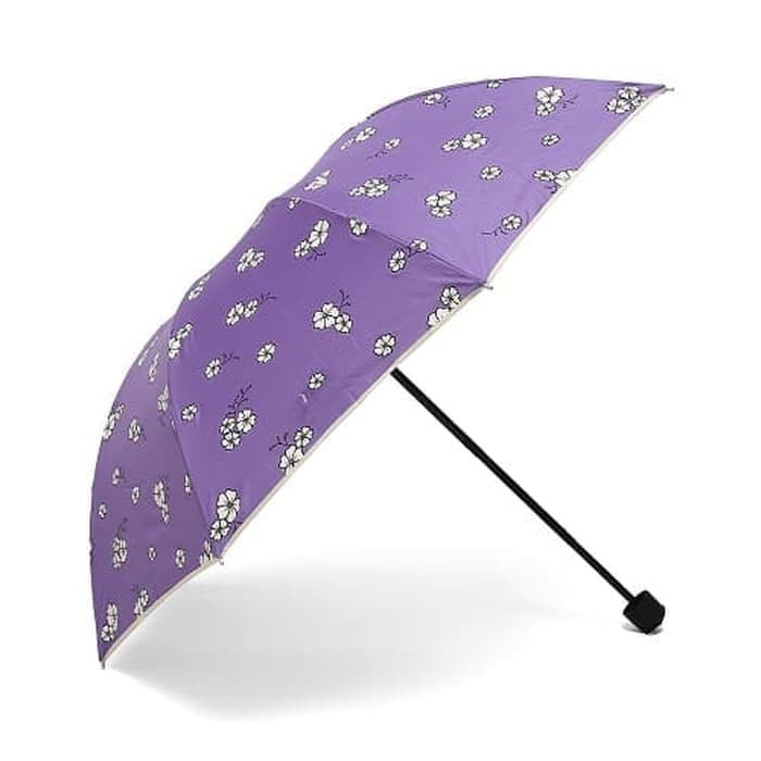 Payung Lipat 3D Flower Cantik Magic Umbrella 3 Dimensi Fashion Bunga Teduh Ajaib