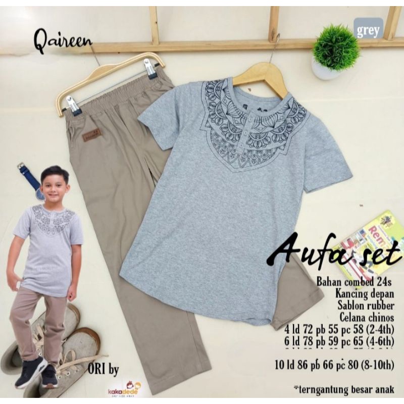 Aufa set Koko kids by qaireen
