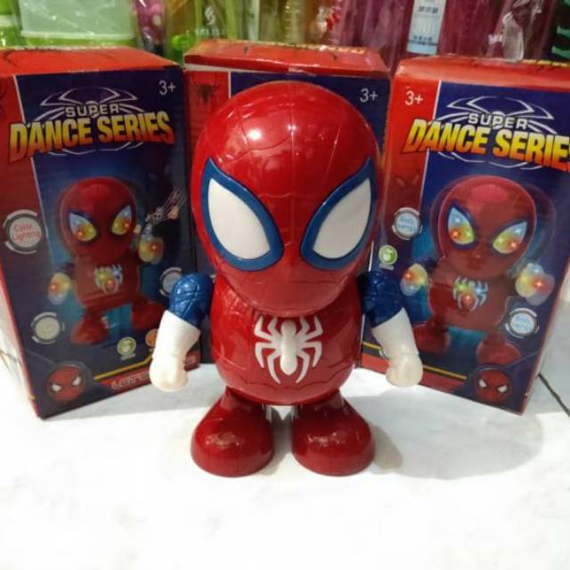 Robot dancing spiderman/bisa joget
