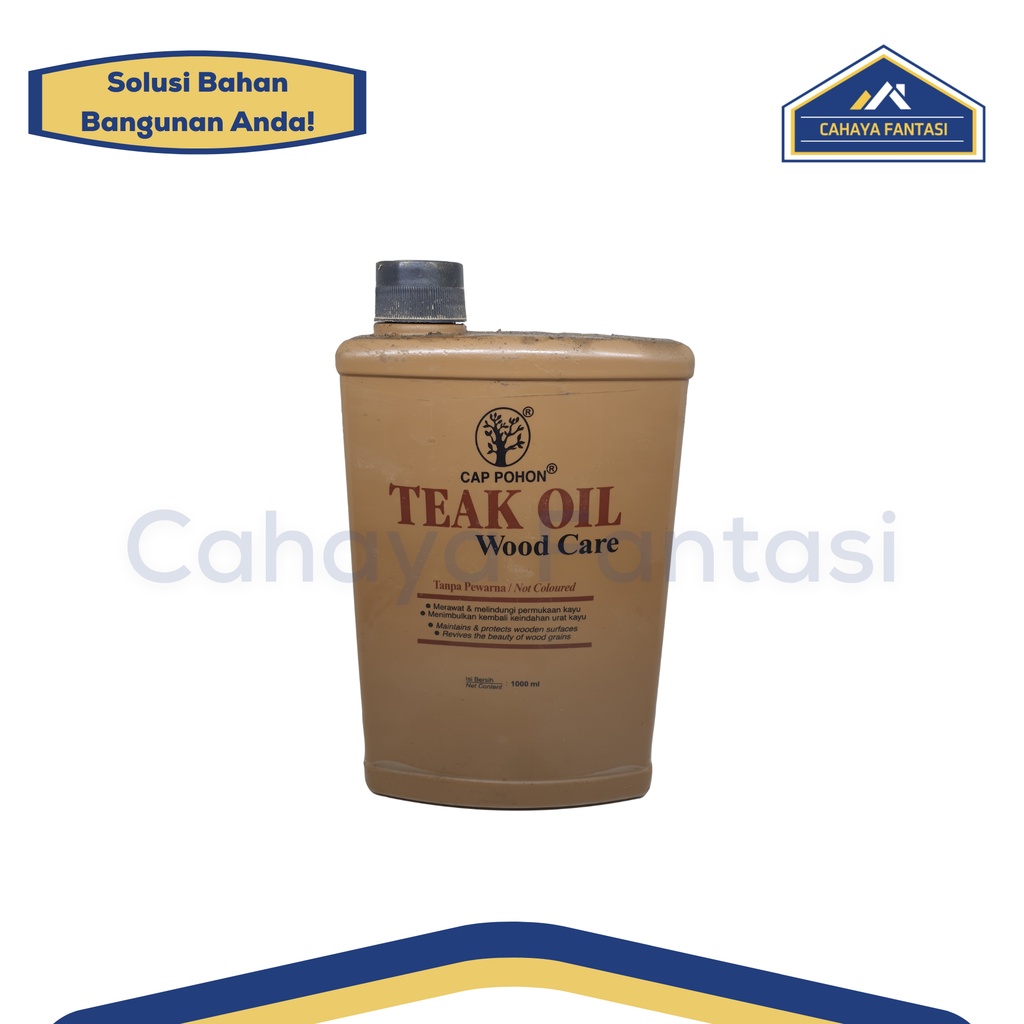 Teak Oil Wood Care Cap Pohon