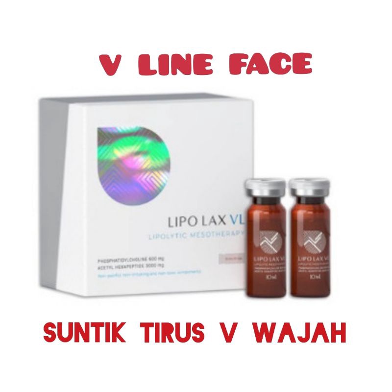 ECER LIPOLAX VL VSHAPE SUNTIK TIRUS WAJAH