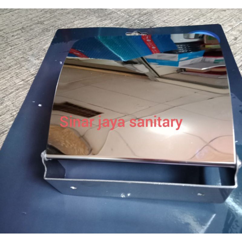 Tempat tissue gulung stainless 304 / tempat tissue roll stainless