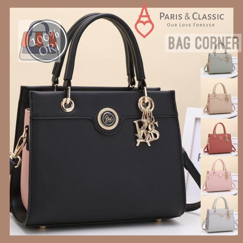 BagCorner - Paris Classic Tas Wanita Import Original Branded Terbaru Tas Fashion Hand Bag Wanita Tas
