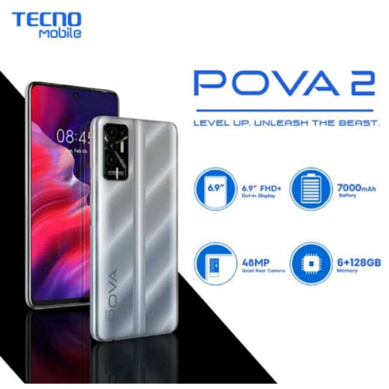 POVA 2 Garansi Resmi - 6/128 GB