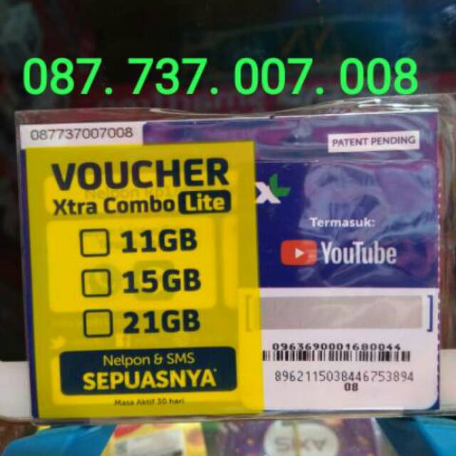 Nomor xl cantik / sp xl cantik / kuota unlimited turbo 21gb / perdana kuota cantik