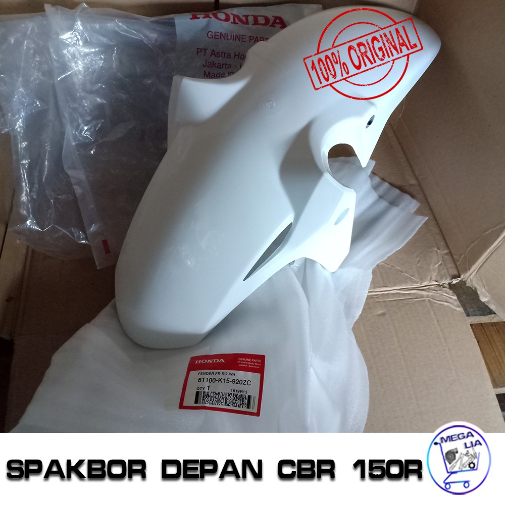 Spakbor Depan Motor CB 150 R Warna putih/61100-K15-920ZC