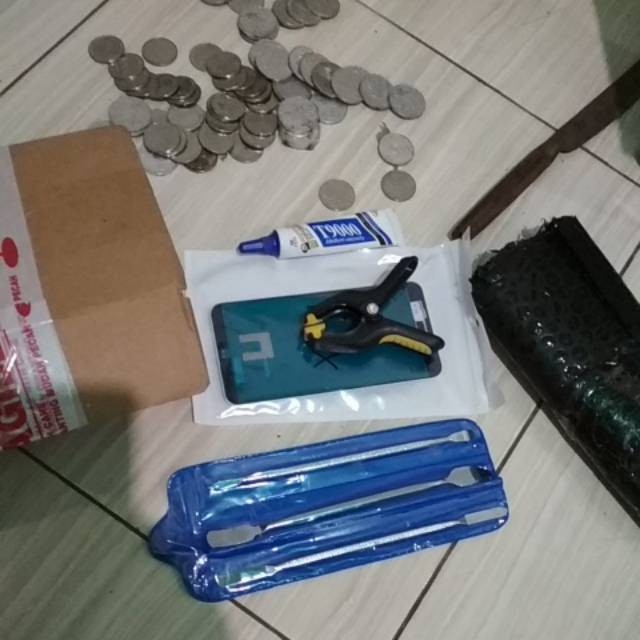 Alat Penjepit Lcd Clip Ss-048 - Alat Bantu Lem Lcd Touchscreen Ss-048