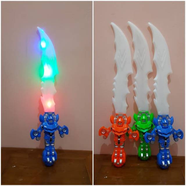 Mainan Pedang Robot - Mainan Pedang Laser - Pedang Mainan Anak