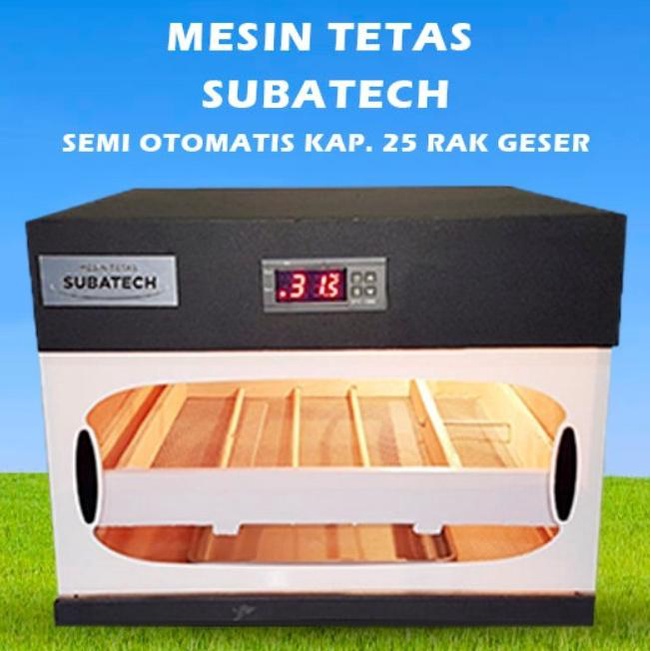 [[BISA COD]] Mesin Tetas Semi Otomatis Kap. 25 Telur Ayam Bebek Burung ORIGINAL