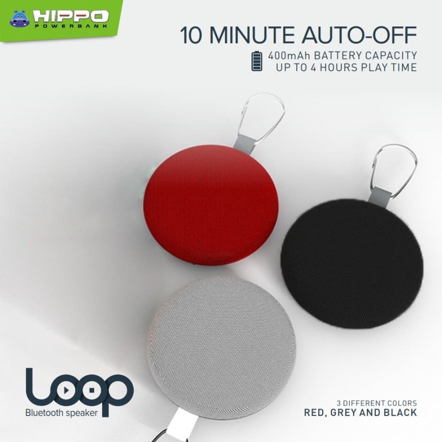 Hippo Loop Bluetooth Speaker Portable