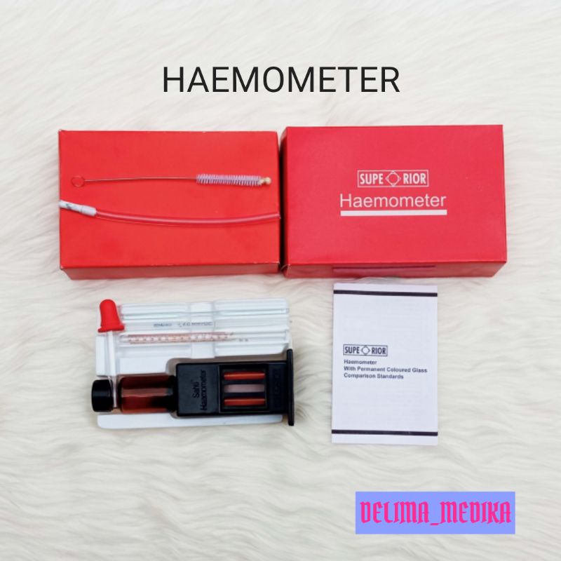 HAEMOMETER / Alat Cek Tes HB Sahli / HB Sahli (Superior/Renz)