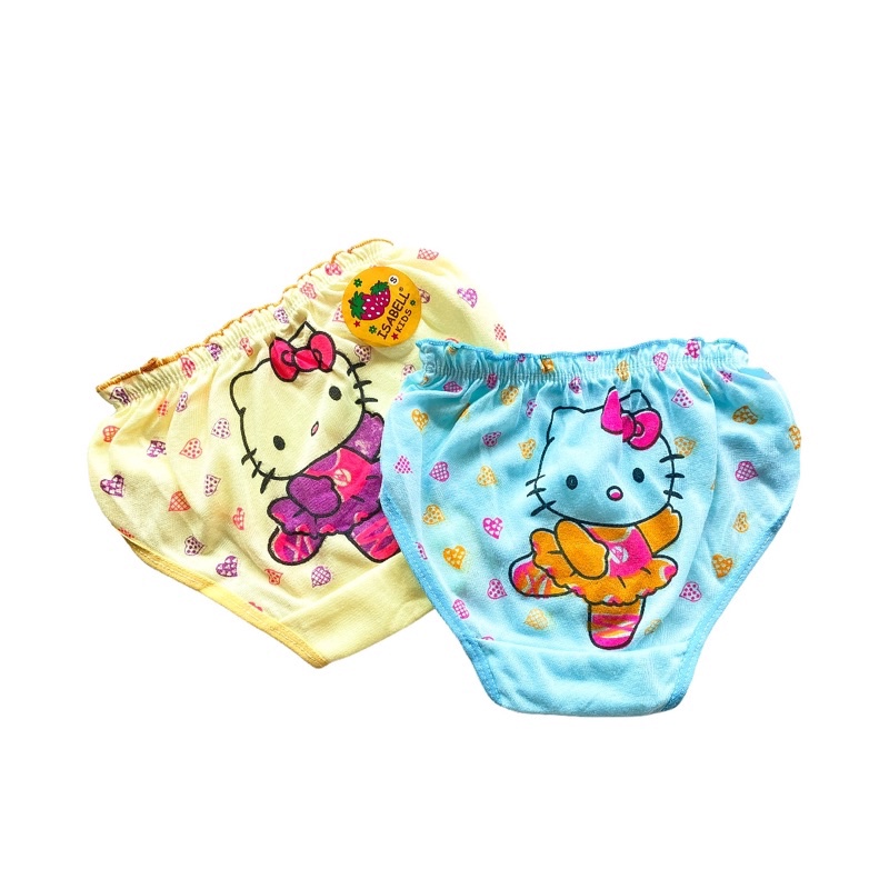 CD Celana Dalam Anak Perempuan Cewek Motif Hellokitty Katun / Celana Dalam Bayi Boxer Anak Isabel HK