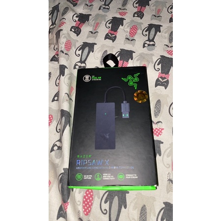 Razer Ripsaw X - USB Capture Card with Camera Connection for Full 4k Streaming