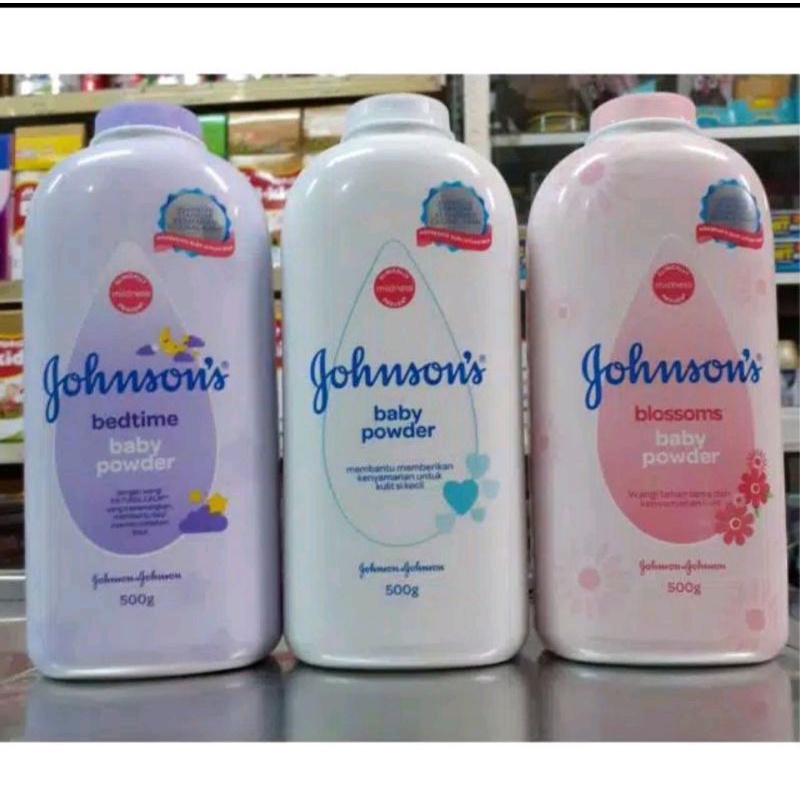Johnson's Baby Powder Blossom/Bedtime - Bedak Bayi 100gr/200gr/300gr/500gr