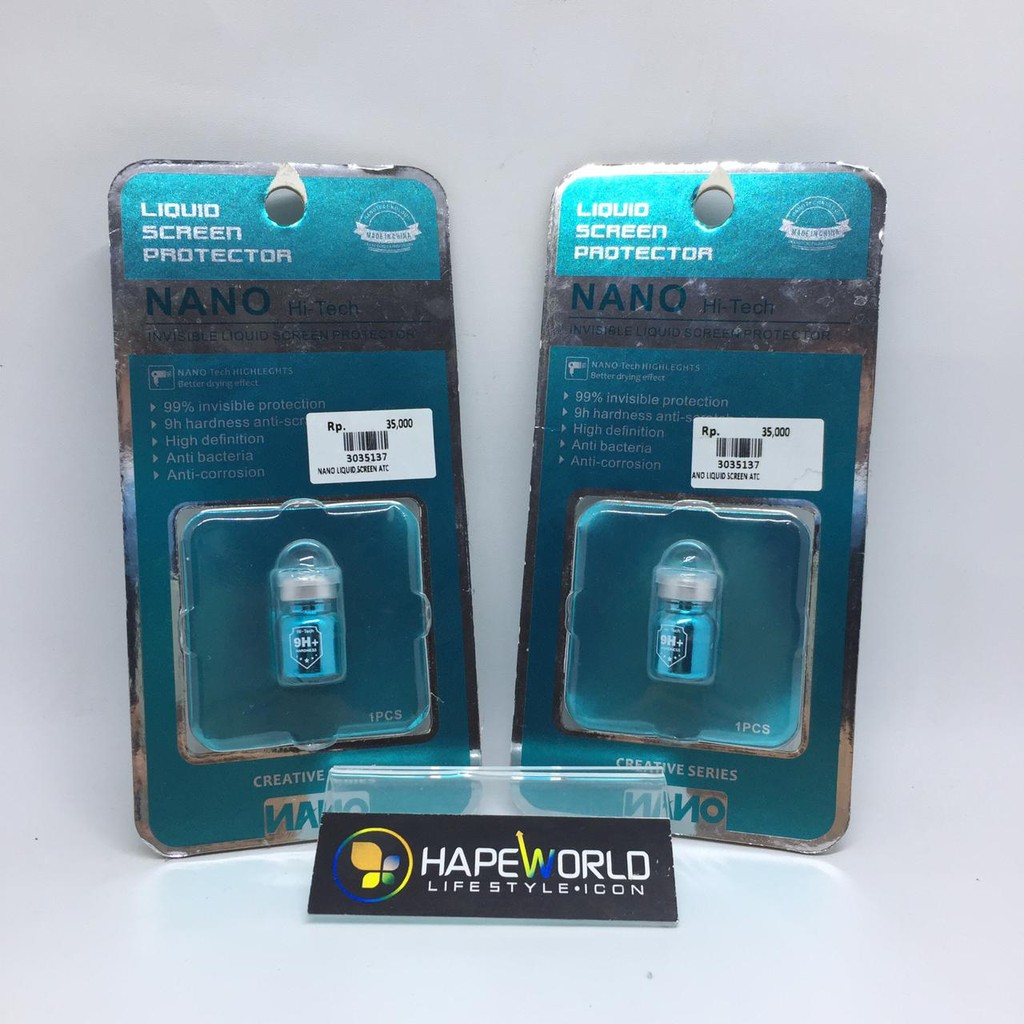 NANO HI TECH INVISIBLE LIQUID SCREEN PROTECTOR AKSESORIS HP MURAH DISKON DAN PROMO TERMURAH
