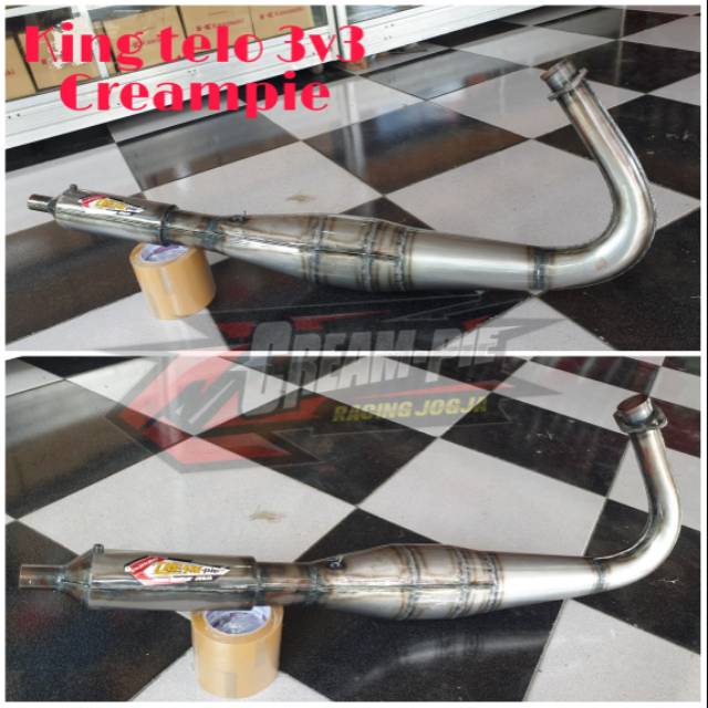 KNALPOT CREAMPIE RX KING KOLONG 3V3