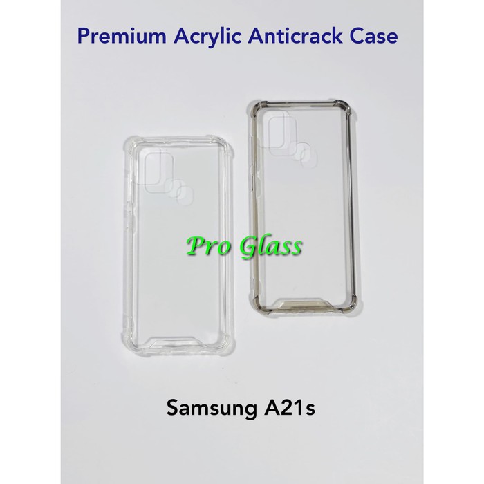 Samsung A21s Anticrack / Anti Crack / ACRYLIC Case Premium Quality