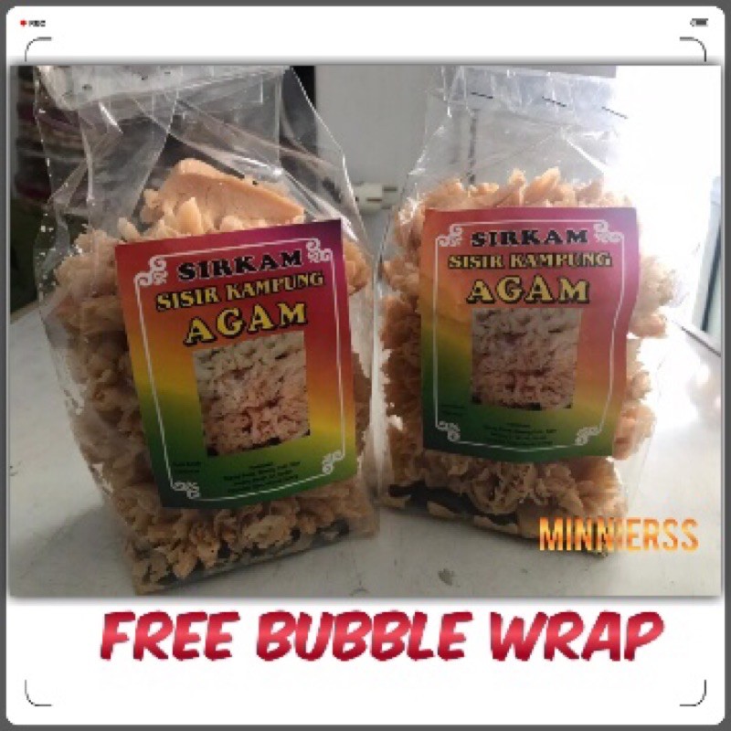 

Keripik Gorengan Sisir Kampung Free bubblewrap