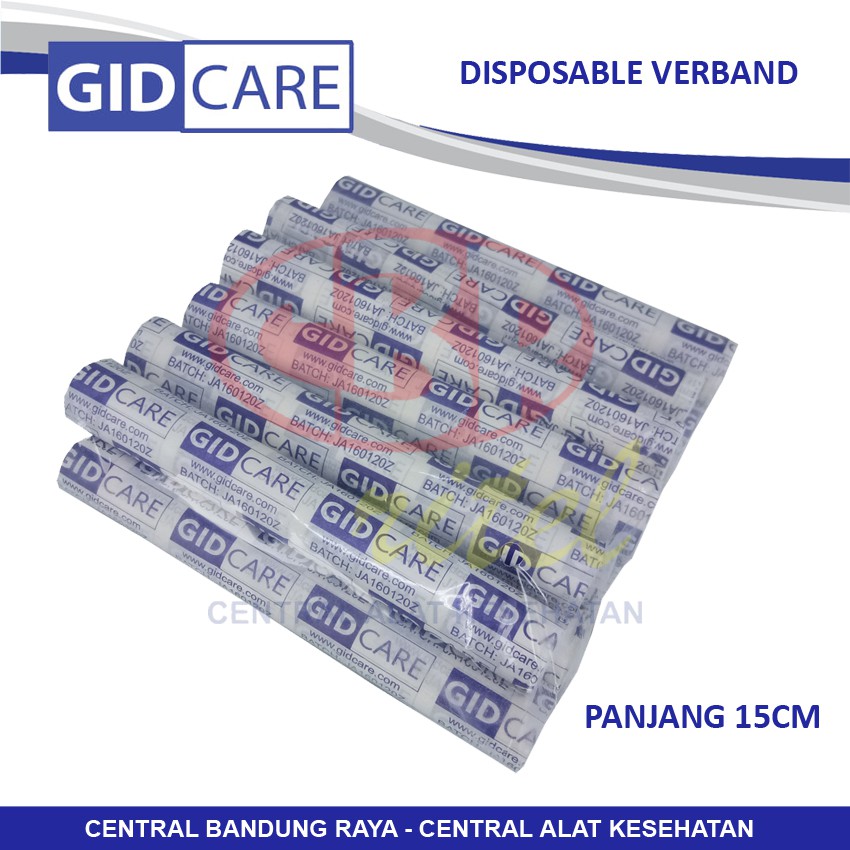 GIDCARE Kasa Pembalut Perban / Verband Panjang 15cm x 4Yards