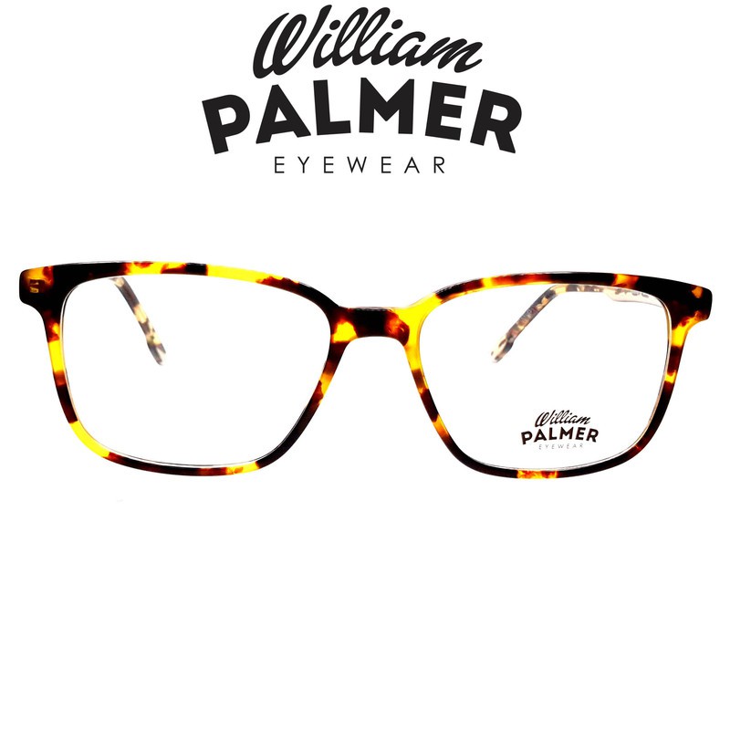 William Palmer Kacamata Pria Wanita Shell 3060G18 C5 Amb