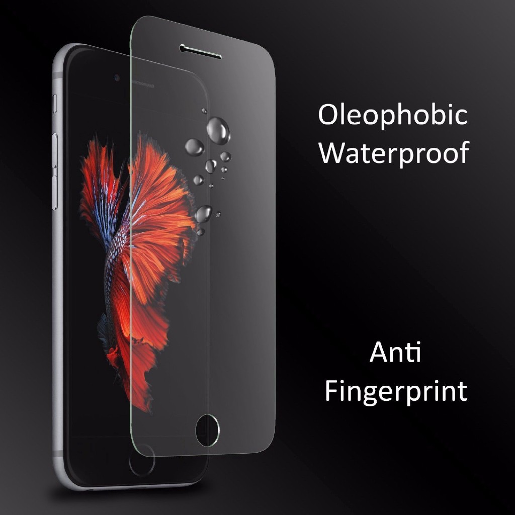 Layar Penuh iPhone Tempered Glass Pelindung Layar iPhone Transparan (Untuk iPhone 6 - 13 PRO MAX ) + IPhone 14 Pro Max 14 Plus screen protector