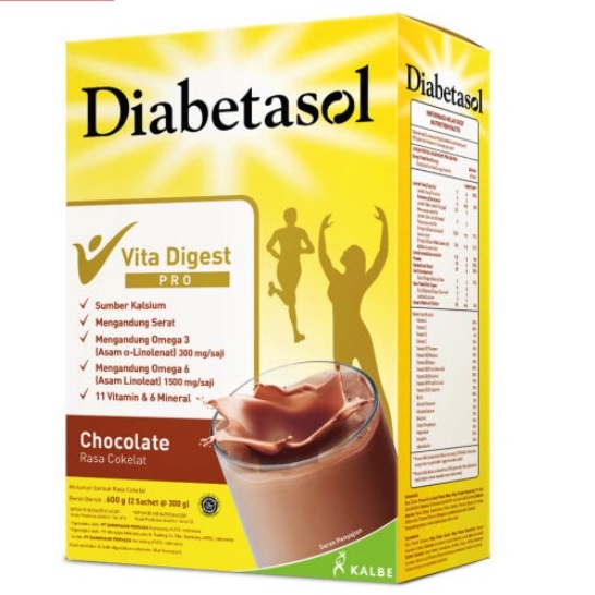 

DIABETASOL VITA DIGEST COKLAT 600 GR