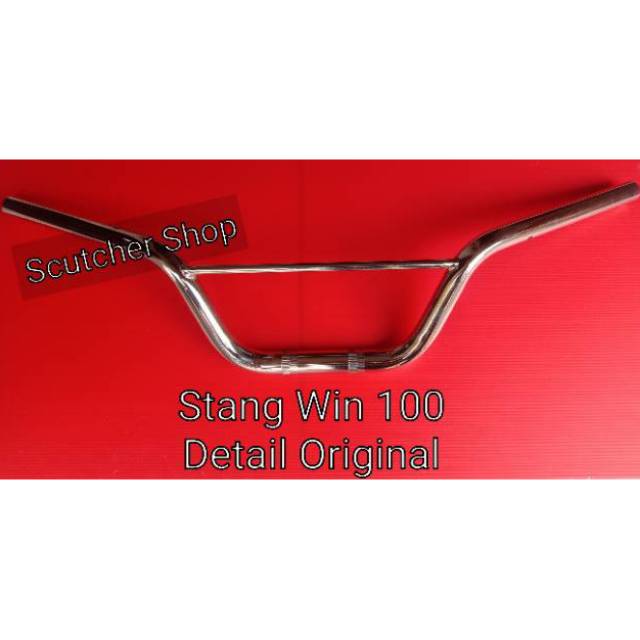 STANG STIR HONDA WIN 100 TRAIL PALANG DETAIL ORIGINAL