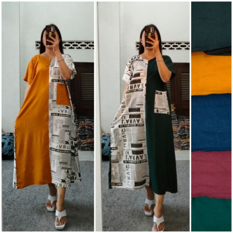 Daster jumbo koran||daster viral ld120 pj115