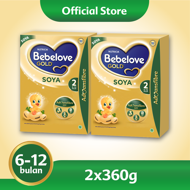 Promo Harga Bebelove Gold 2 Soya 360 gr - Shopee