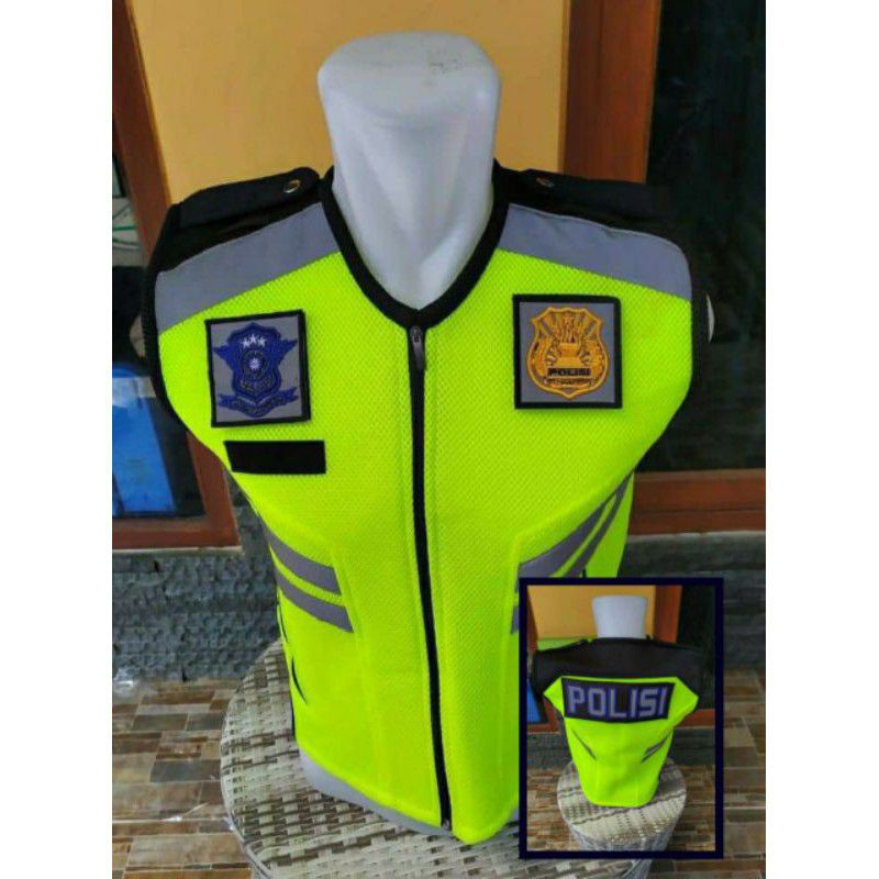 ROMPI POLISI DAN POLWAN BAHAN DOUBLE MESH JALA