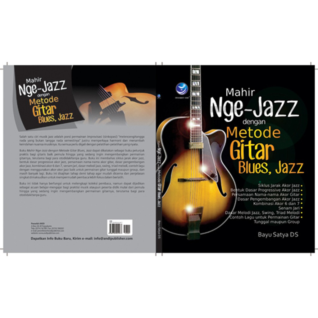 Buku Hobi : Mahir Nge-Jazz dengan Metode Gitar Blues, Jazz