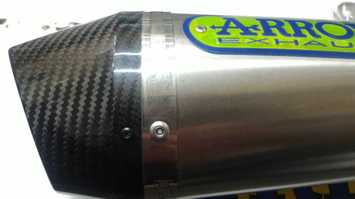 knalpot arrow ninja 250 fii slip on original