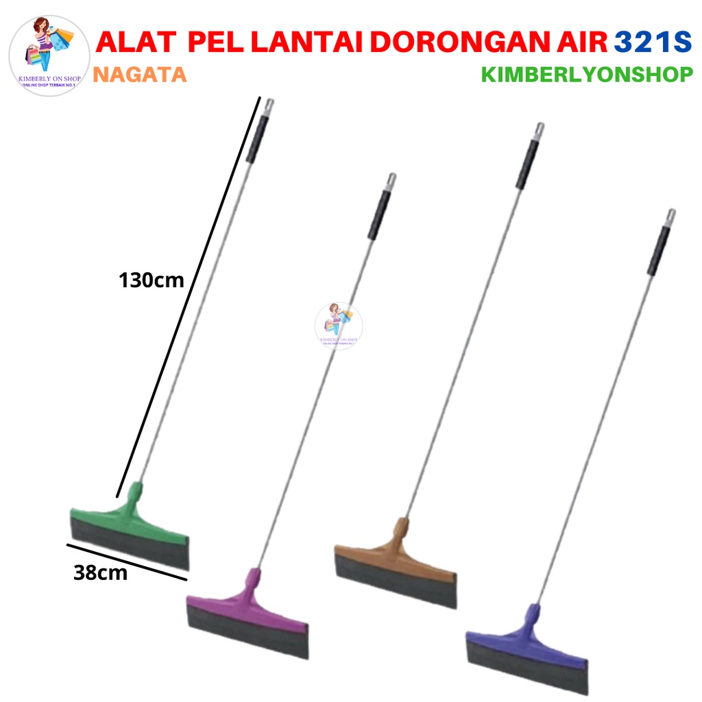 Alat Pel Lantai Weffer Dorongan Air Karet 321S Nagata