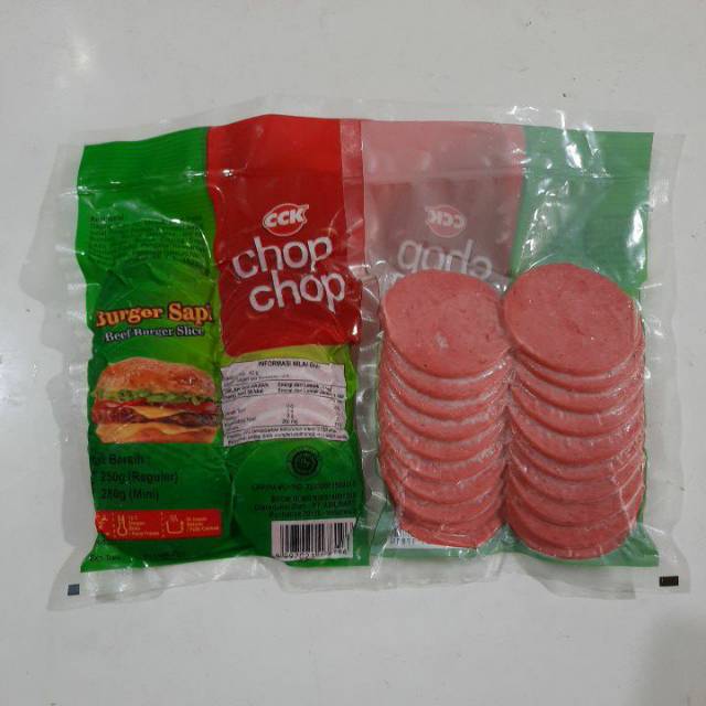 

CHOP CHOP isian burger 20s 280gr