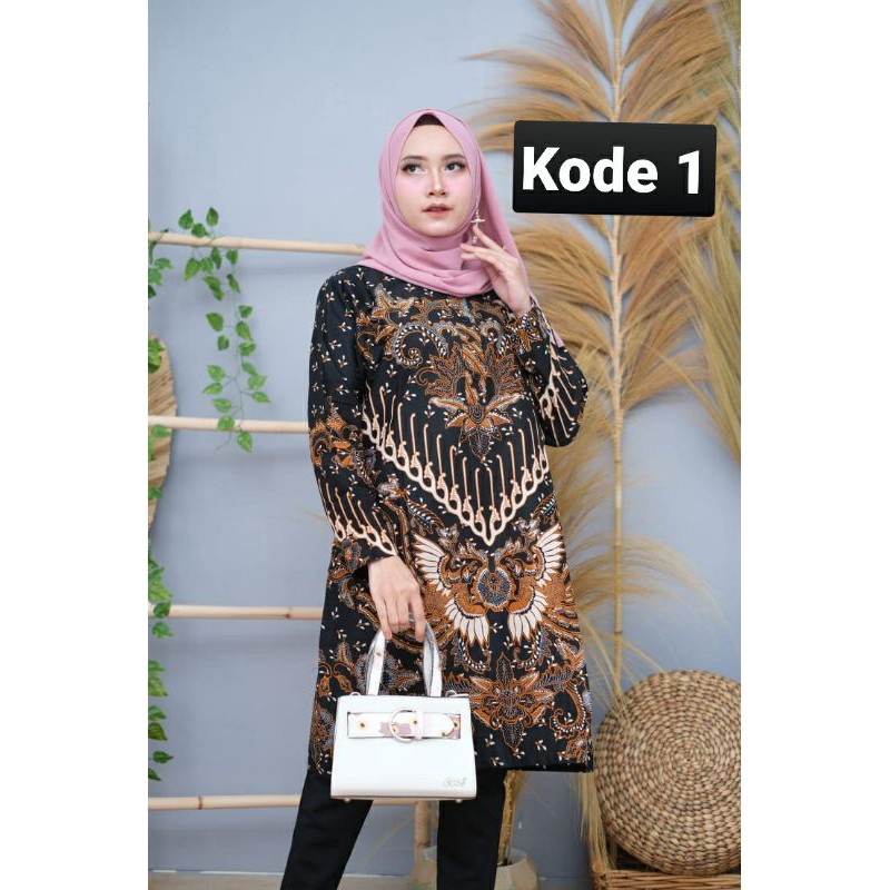 Tunik Batik Alusan Ori Solo Kualitas Premium Bahan Sragen