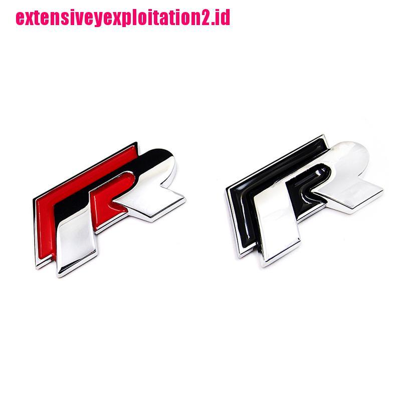 &lt; E2id &amp; &gt; Stiker Emblem / Badge Rline Bahan Metal Untuk Bagasi Mobil VW