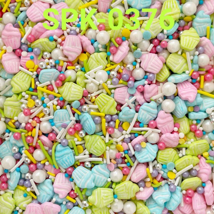 

SPK-0376 SPRINKLES SPRINKLE 1KG CUPCAKE BIRU PINK HIJAU PASTEL EKSKLUSIF