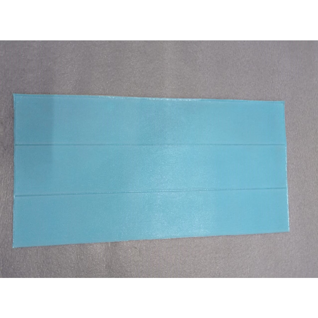 INFY - R535 Wallpaper Dinding Foam 3D Kecil Motif Batu Bata / Walpaper Stiker Dinding Dekorasi Kamar-KAYU BIRU