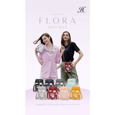FLORA BAG/MINI BAG/TAS JIMSHONEY/MINI BAG/MINI BAG JIMSHONEY