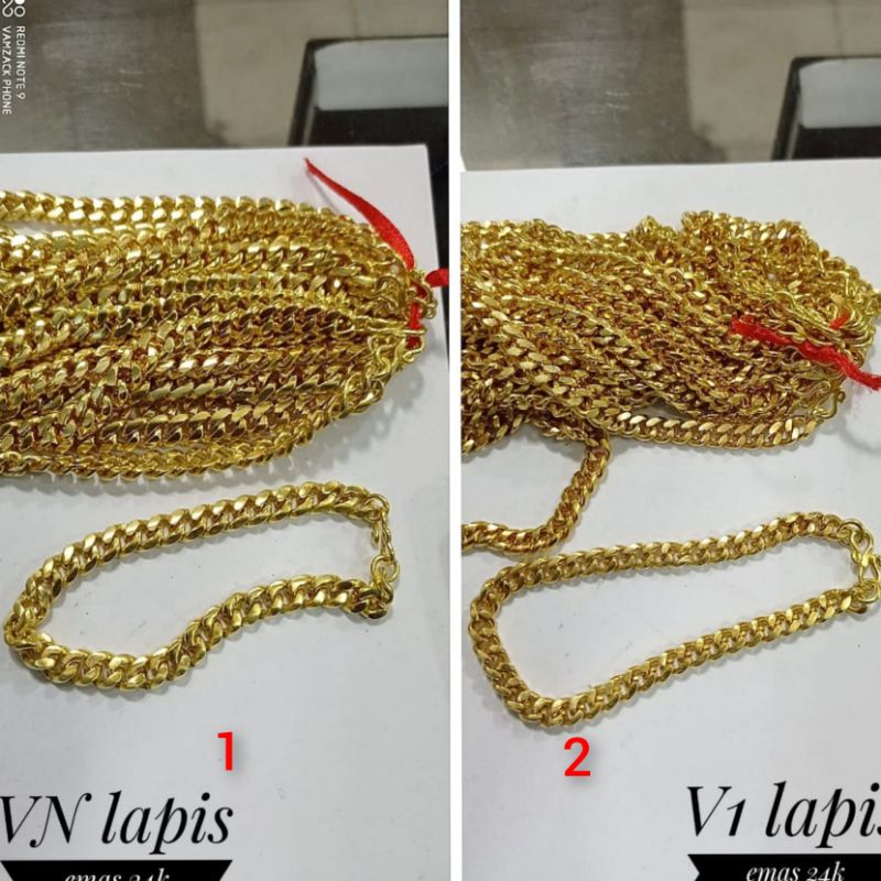 Xuping Gelang Tangan Lapis 24K GT926