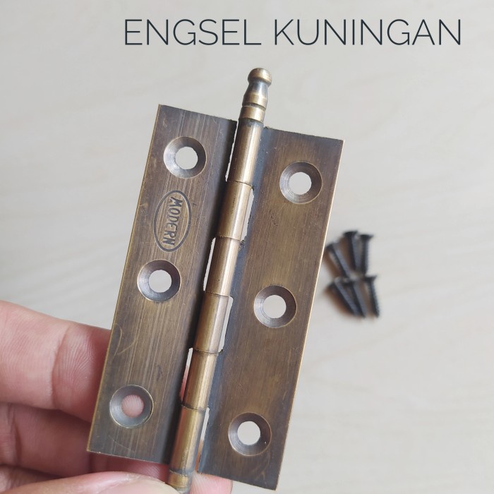 Engsel Jendela & Lemari Kecil Kuningan Berkualitas