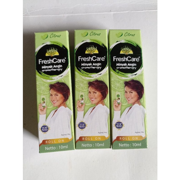 FRESHCARE strong Minyak angin aromatherapy 10ml / fresh care hot merah