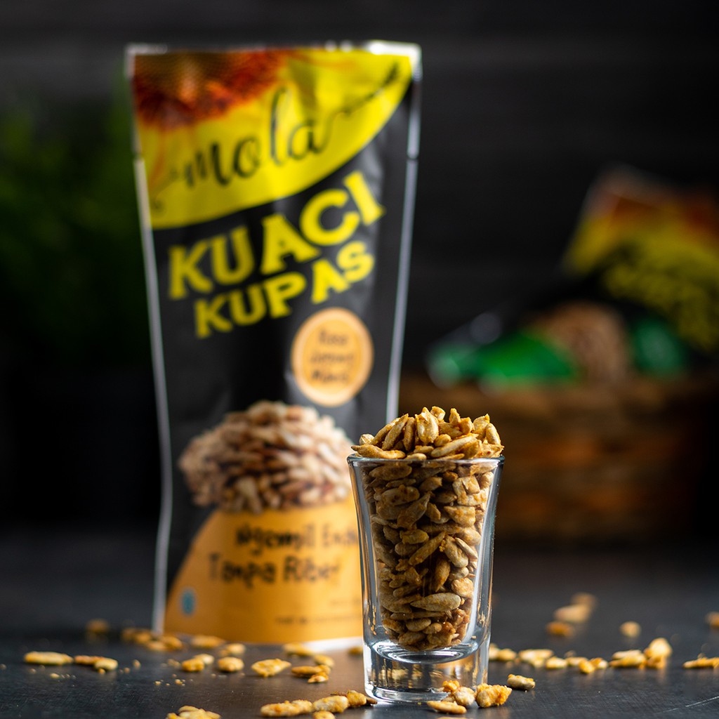 8 pc Mola Kuaci Kupas Panggang / Biji Matahari / Sunflower Seed