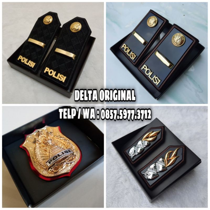 Set Pangkat Pdh & Pdu Ipda Polri
