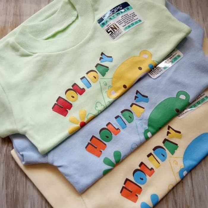 Oblong RIDGES Sablon | Kaos Bayi Ridges | Atasan Bayi | Pakaian Bayi | Sguna