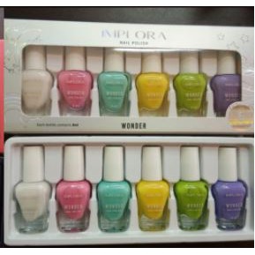 [SATUAN] ^ KYRA ^ Implora Kutek Nail Polish Cutex Kitek Cat Kuku -  1 pcs